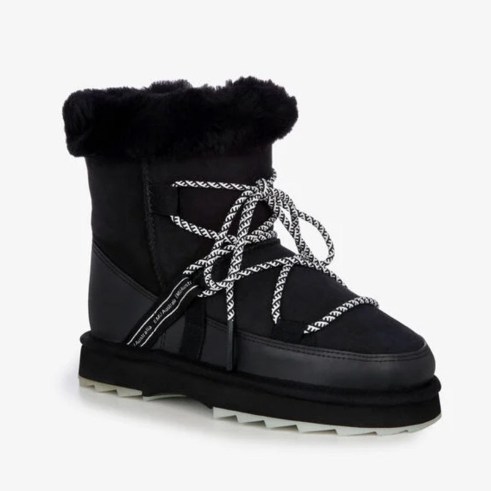 Emu Blurred Sheepskin Lined Snow Boots - Picture 1 of 6
